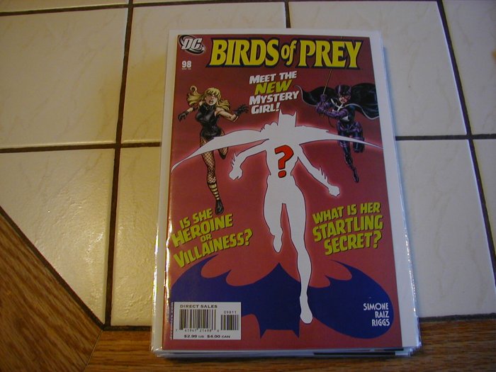 BIRDS OF PREY #98 NM