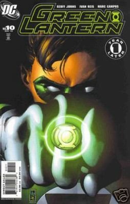GREEN LANTERN #10 NM ONE YEAR LATER