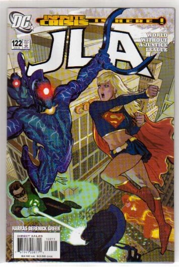 JLA #122 NM SUPERGIRL