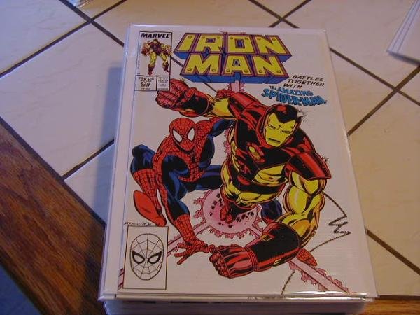 IRON MAN #234 (1967) SPIDER-MAN