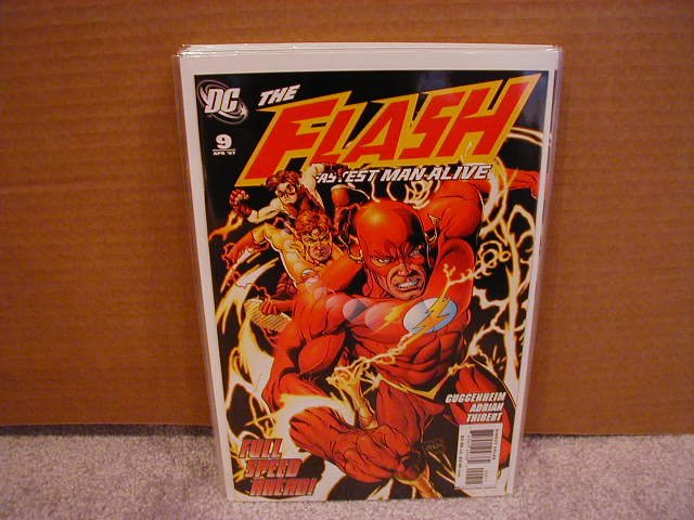 FLASH THE FASTEST MAN ALIVE #9 NM