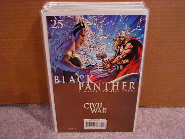 BLACK PANTHER #25 CIVIL WAR NM