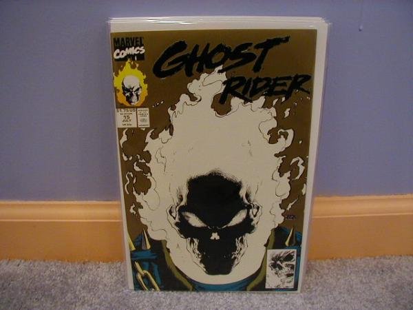 GHOST RIDER (1990) #15 GOLD GLOWING COVER