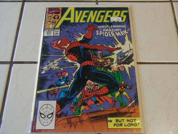 AVENGERS #317 SPIDER-MAN