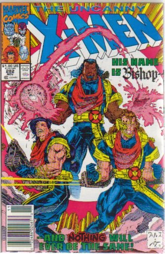 UNCANNY X-MEN #282 1ST APPEARANCE- BISHOP