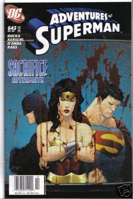 ADVENTURES OF SUPERMAN #643 SACRIFICE AFTERMATH