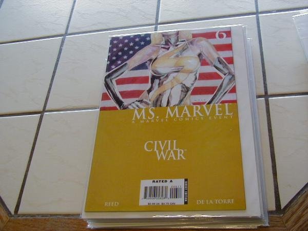 MS. MARVEL #6 NM (2006) CIVIL WAR
