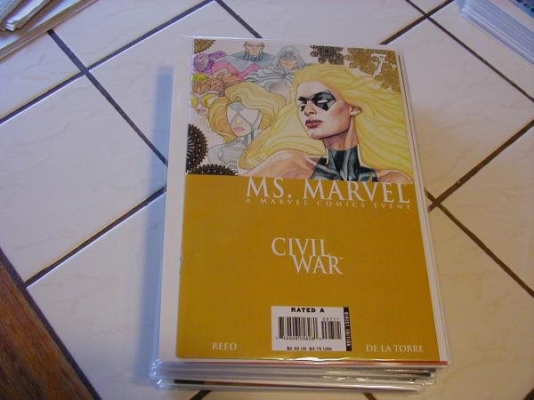 MS. MARVEL #7 NM (2006) CIVIL WAR