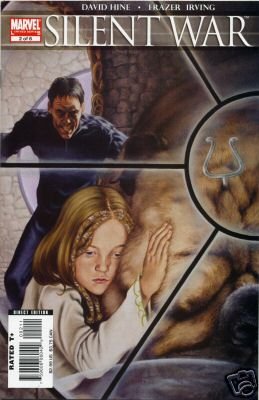 SILENT WAR #2 INHUMANS ARE JUST A LITTLE MAD!!! NM