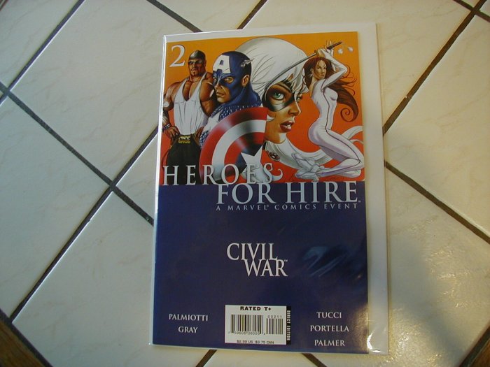 HEROES FOR HIRE #2 NM (2006) CIVIL WAR