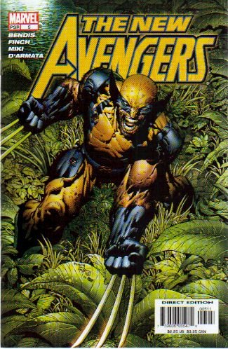 NEW AVENGERS #5 NM WOLVERINE