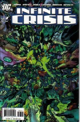 INFINITE CRISIS #7B NM LEE COVER