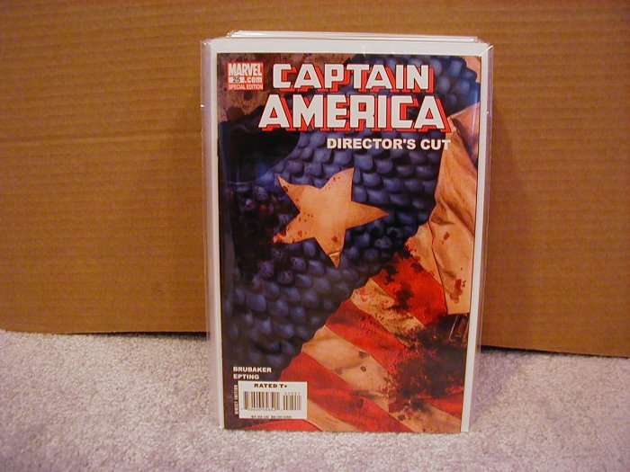 CAPTAIN AMERICA #25 NM DIRECTOR'S CUT
