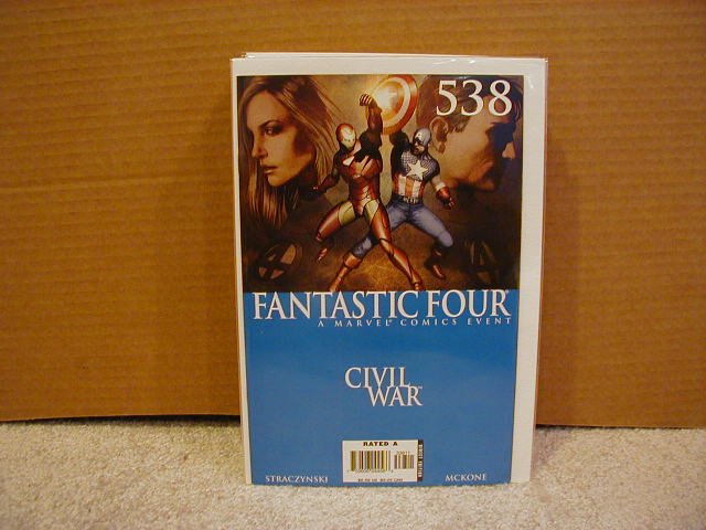 FANTASTIC FOUR #538 NM CIVIL WAR
