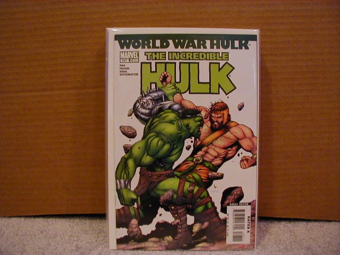 INCREDIBLE HULK #107 NM WORLD WAR HULK