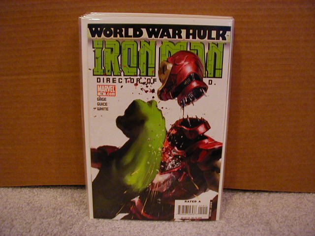IRON MAN #19 NM WORLD WAR HULK