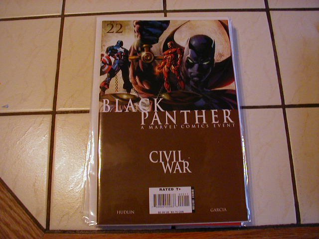 BLACK PANTHER #22 NM CIVIL WAR