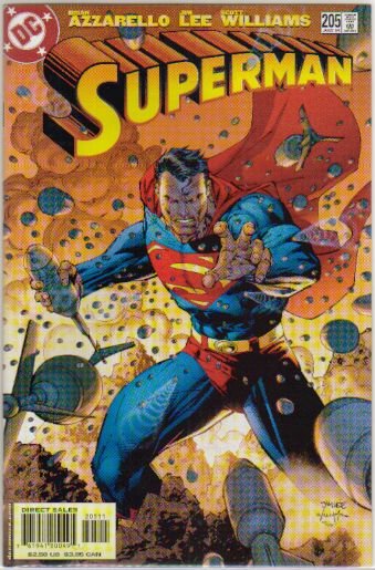SUPERMAN #205 NM *LEE COVER*