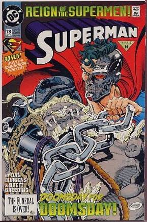 SUPERMAN #78 NM DOOMSDAY