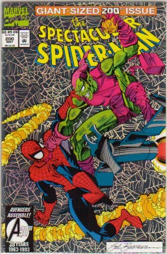 SPECTACULAR SPIDER-MAN #200 **FOIL COVER- DEATH ISSUE**