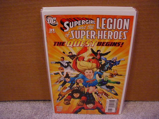 SUPERGIRL AND THE LEGION OF SUPERHEROES #31 NM