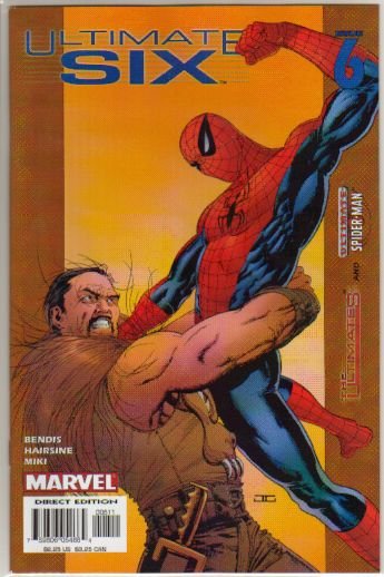 ULTIMATE SIX #6 NM **SPIDER-MAN** NM