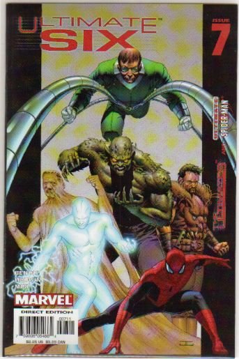 ULTIMATE SIX #7 NM **SPIDER-MAN** NM