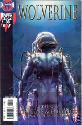 WOLVERINE VOL 2 #38 NM ORIGINS & ENDINGS