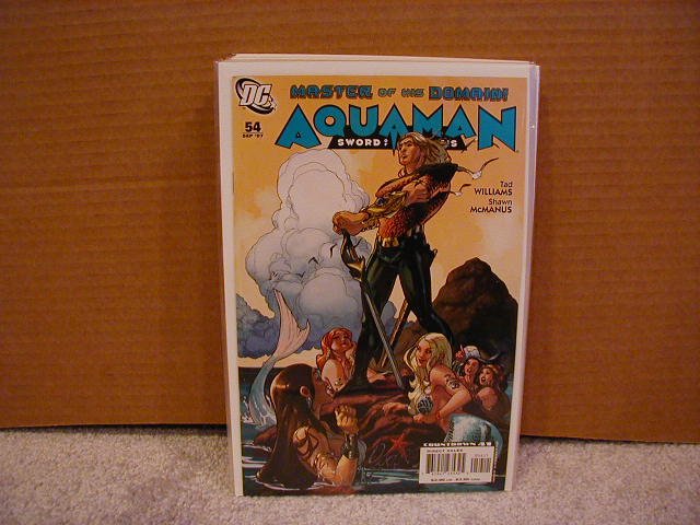 AQUAMAN SWORD OF ATLANTIS #54 NM