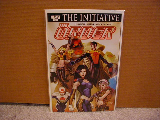 THE ORDER #1 COVER A NM (2007) NEW MARVEL SERIES