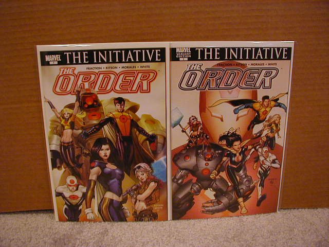 THE ORDER #1 BOTH VERSIONS SET OF 2 BOOKS