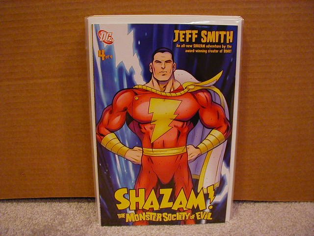 SHAZAM THE MONSTER SOCIETY OF EVIL #4 NM