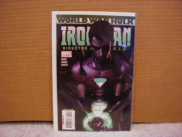 IRON MAN #20 NM WORLD WAR HULK
