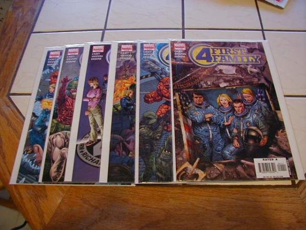 FANTASTIC FOUR FIRST FAMILY SET #1-6 COMPLETE NM
