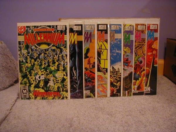 MILLENNIUM #1-8 COMPLETE SET VF/NM **FREE SHIPPING** AND BONUS READ BELOW**