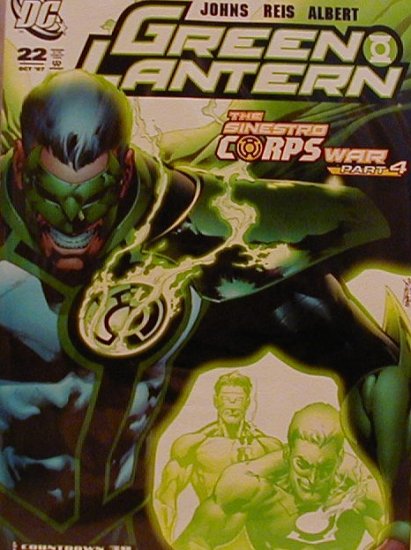 GREEN LANTERN #22 NM(2007) SINESTRO CORPS! PARALAX VS HAL JORDAN ROUND ONE