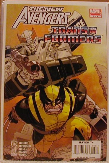 NEW AVENGERS TRANSFORMERS #2 NM