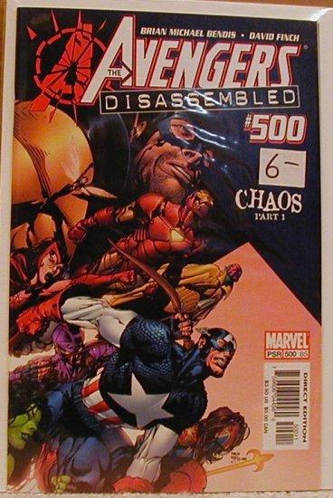 AVENGERS #500 DISASSEMBLED