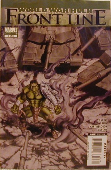 WORLD WAR HULK FRONT LINE#3 NM