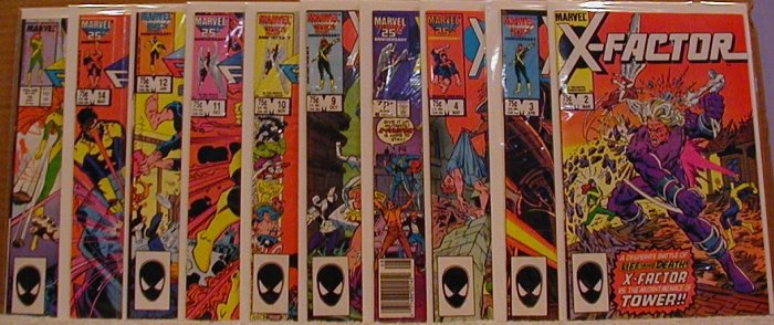 X-FACTOR LOT * FREE SHIPPING ON THIS LOT AND ANYTHING ELSE ADDED TO IT**