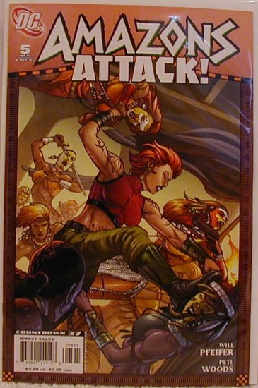 AMAZONS ATTACK! #5 NM