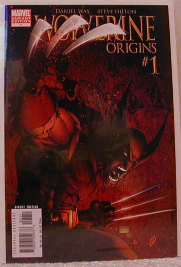 WOLVERINE ORIGINS #1 VARIANT COVER 1ST PRINT NM