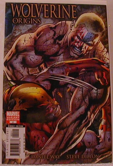 WOLVERINE ORIGINS #2 VARIANT COVER 1ST PRINT NM