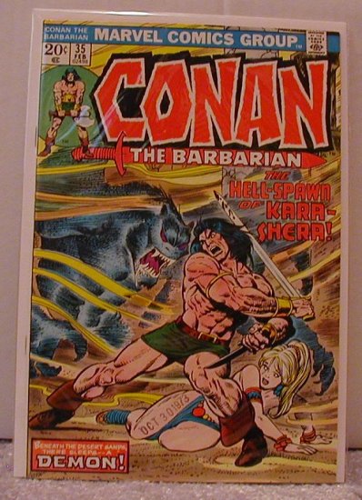 CONAN THE BARBARIAN #35 F/VF