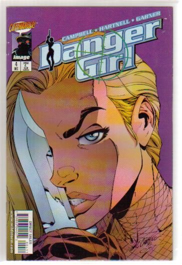 DANGER GIRL #4 A COVER NM