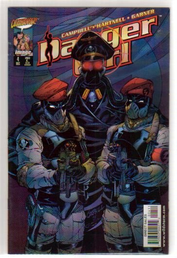 DANGER GIRL #4 B COVER NM
