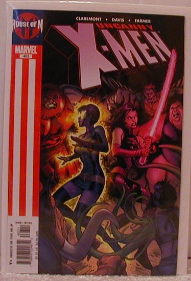 UNCANNY X-MEN #463 NM HOUSE OF M CROSS OVER