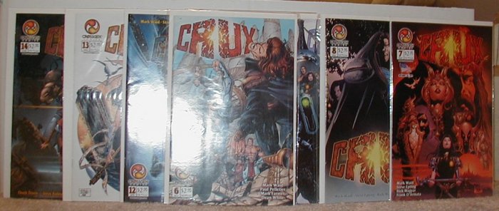 CRUX(CROSSGEN COMICS)#6-14 VF/NM 8 BK LOT *FREE SHIPPING ON THIS LOT AND ANYTHING ELSE ADDED TO IT*