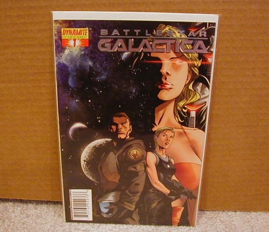 BATTLESTAR GALACTICA #1 SILVER FOIL LIMITED EDITION NM