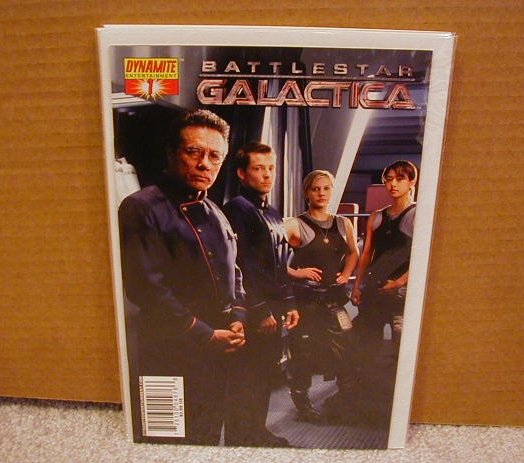 BATTLESTAR GALACTICA #1 PHOTO COVER NM